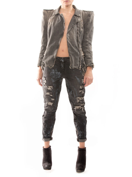 Balmain Distressed Jeans