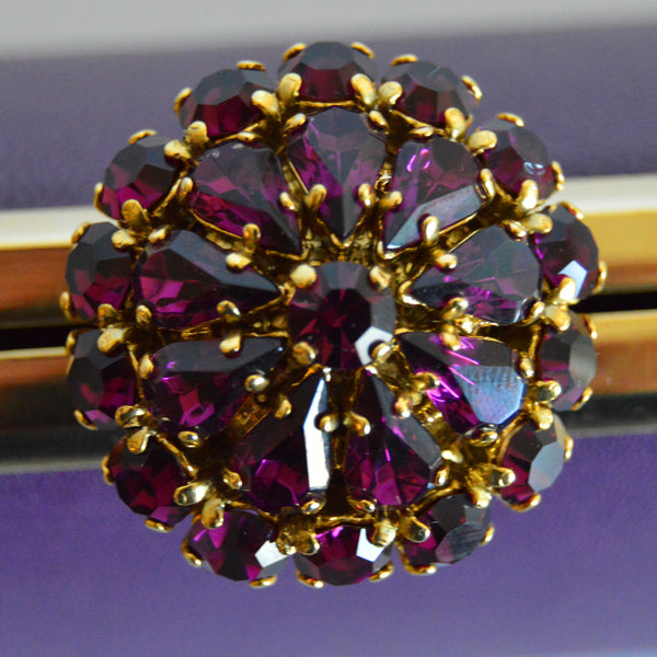 Elie Saab Purple Clutch