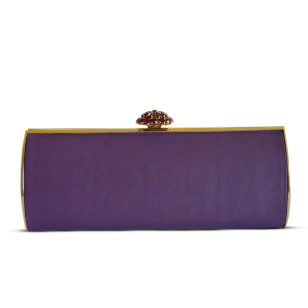 Elie Saab Purple Clutch