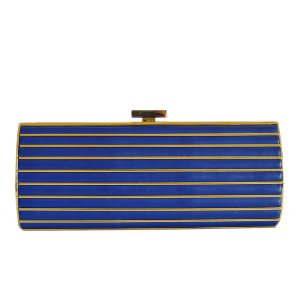 Elie Saab Blue Clutch
