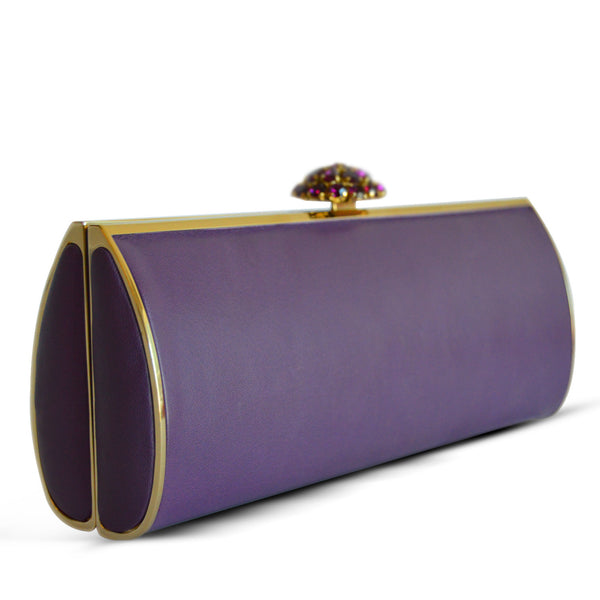 Elie Saab Purple Clutch