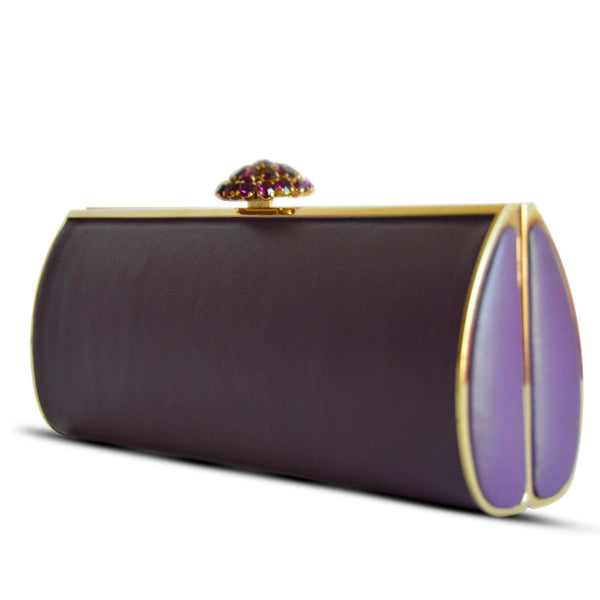Elie Saab Purple Clutch