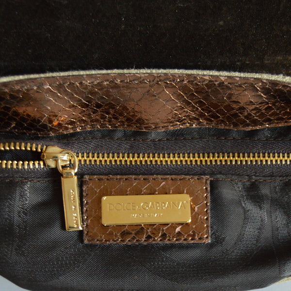 Snake Skin Dolce & Gabbana Bag